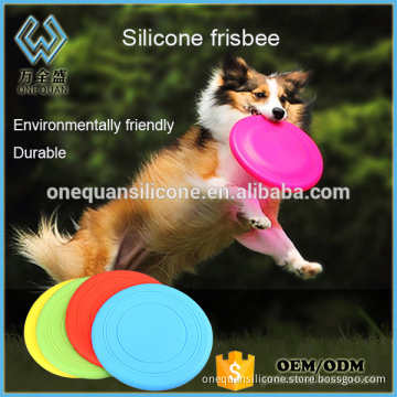 Soft Rubber Frisbee,Silicone Frisbee For Dogs